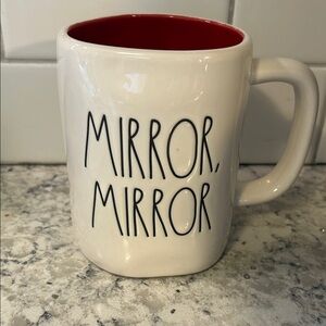 Rae Dunn Disney Villain Evil Queen “Mirror Mirror” Mug